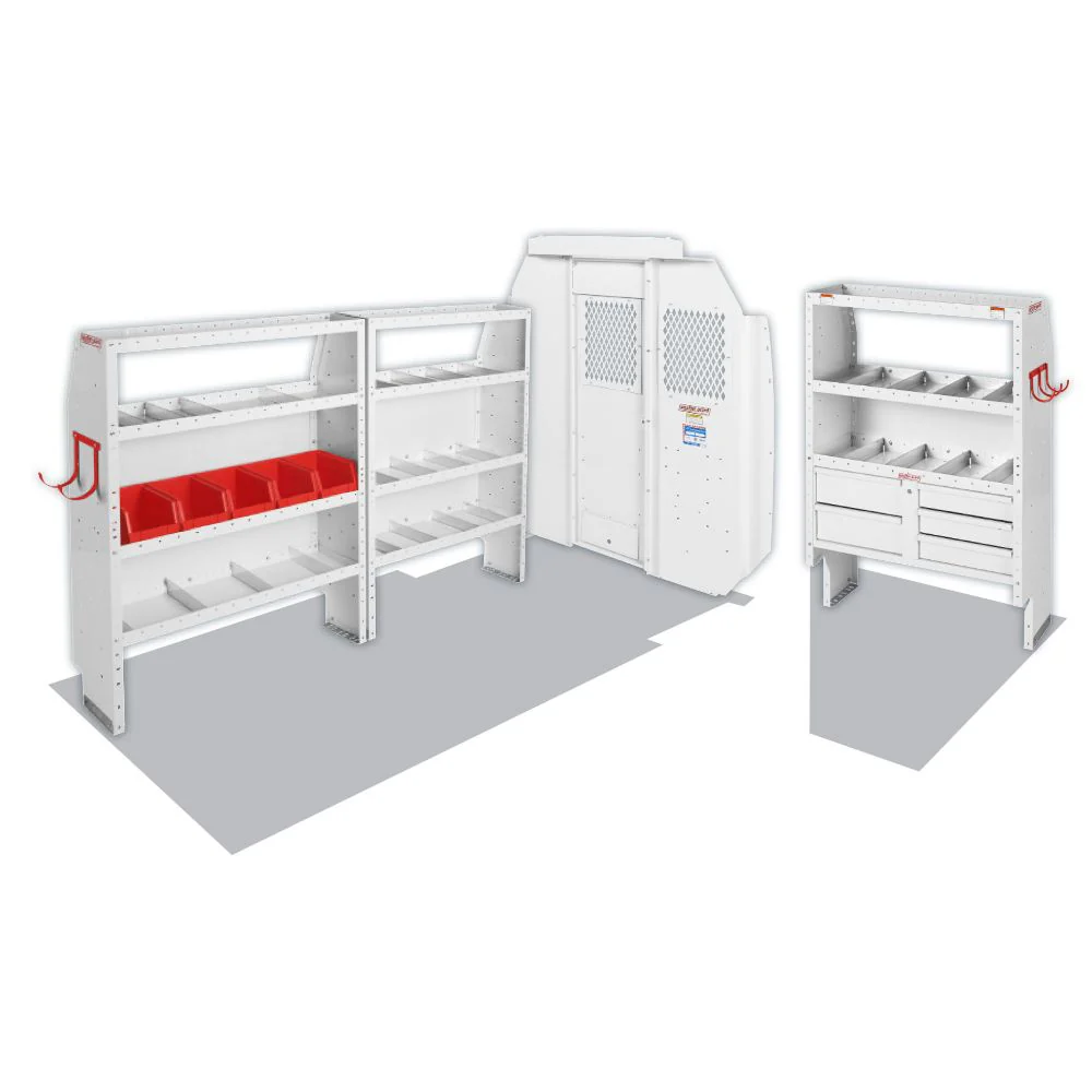 WeatherGuard 600-8441S General Service Van Package, Mid-Roof, RAM ProMaster - Moutools