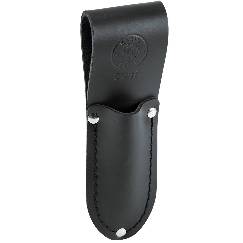 Klein Tools 5188T Leather Cable Splicer Knife Holder, Tunnel Connect - Moutools