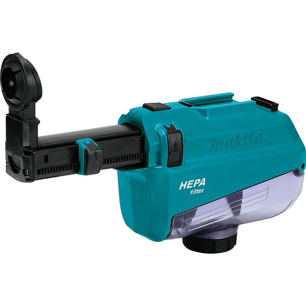 Makita DX05 Dust Extractor Attachment w/ HEPA Filter Cleaning Mechanism - Moutools