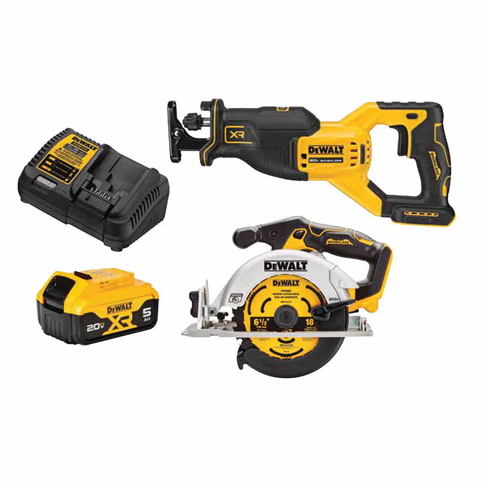 DeWalt DCK237P1 20V Cutting Combo Kit w/(1) 5.0AH Battery - Moutools