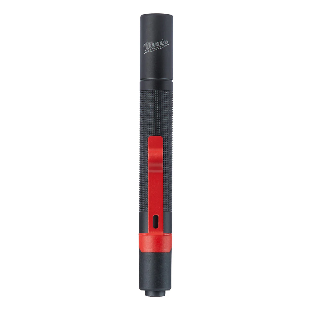 Milwaukee 2105 Aluminum 100-Lumen Pen Light with Clip - Moutools