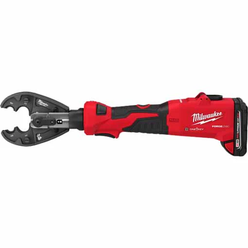 Milwaukee 2978-22BG M18™ FORCE LOGIC™ 6T Linear Utility Crimper Kit w/ BG-D3 Jaw - Moutools
