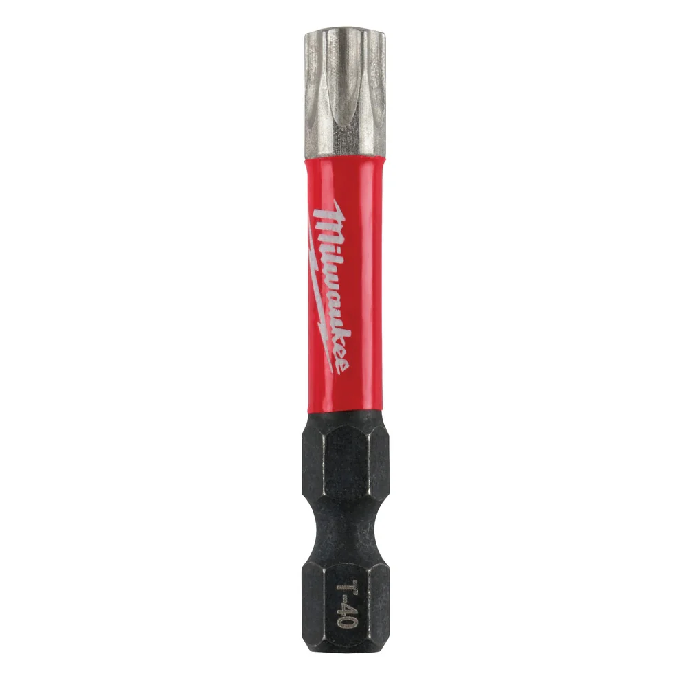 Milwaukee 48-32-4188 SHOCKWAVE™ 2 in. Impact Torx® T40 Power Bits (25 Pack) - Moutools