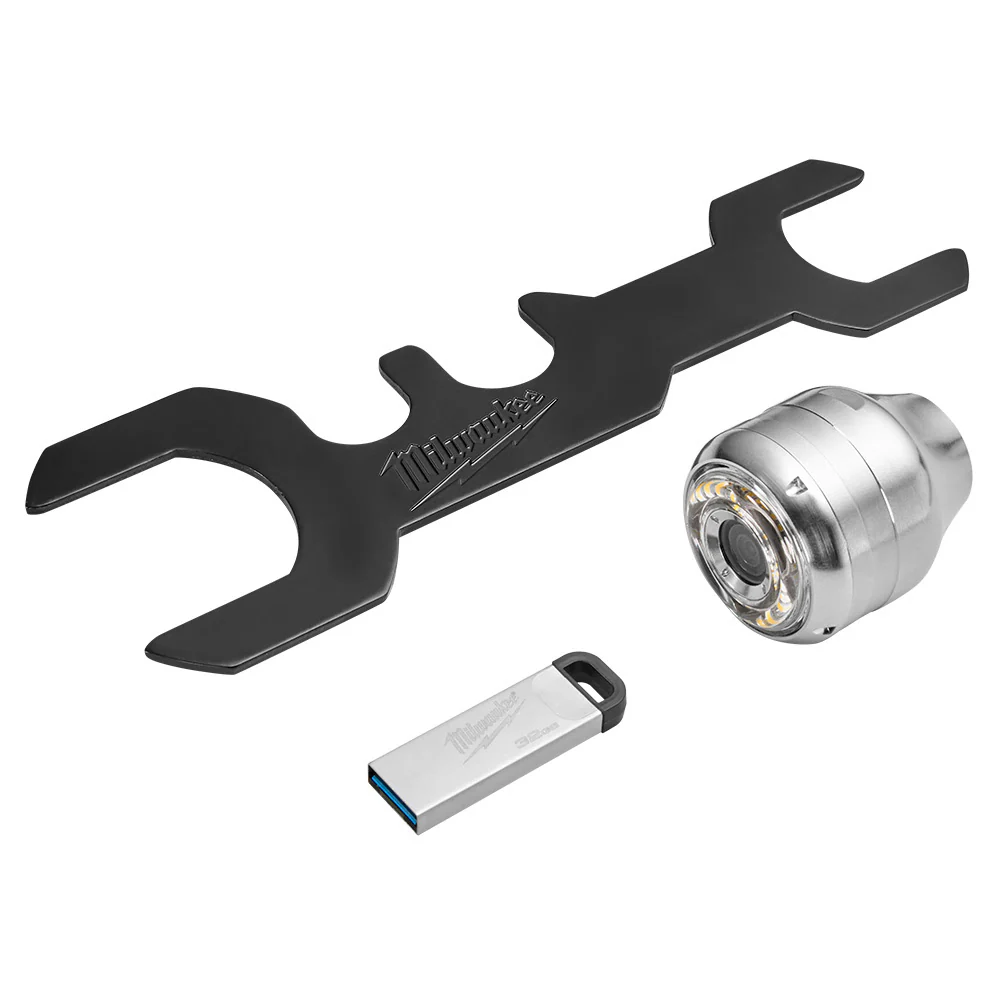 Milwaukee 48-53-3974 34mm Camera Head Replacement Kit for M18 Modular Pipeline Inspection System - Moutools