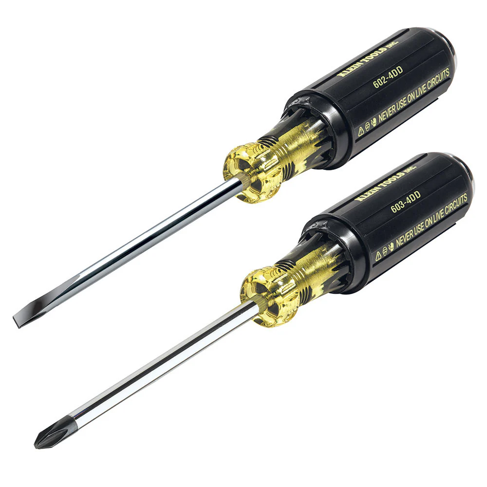 Klein 32008 Screwdriver Set, Demolition and Phillips, 2-Piece - Moutools