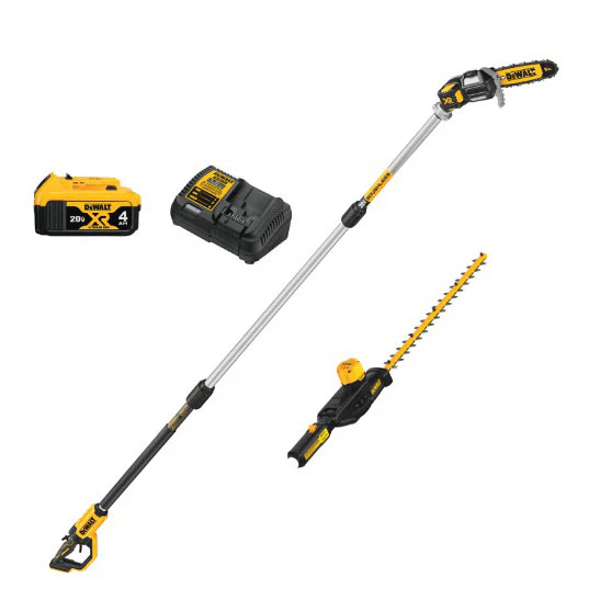 DeWalt DCKO86M1 20V Pole Hedge & Pole Saw Combo Kit - Moutools