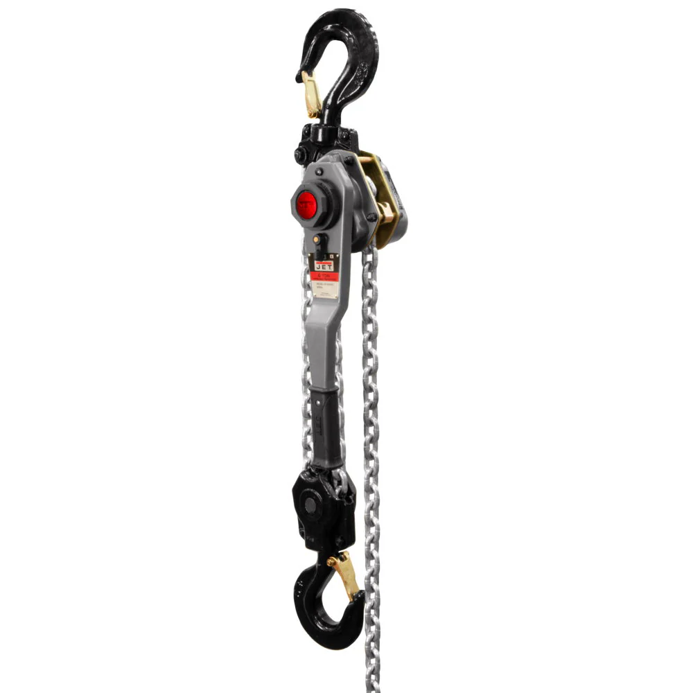 Jet JT9-376602 JLH-600WO-15 6T Lever Hoist 15' Lift, Overload Protection - Moutools