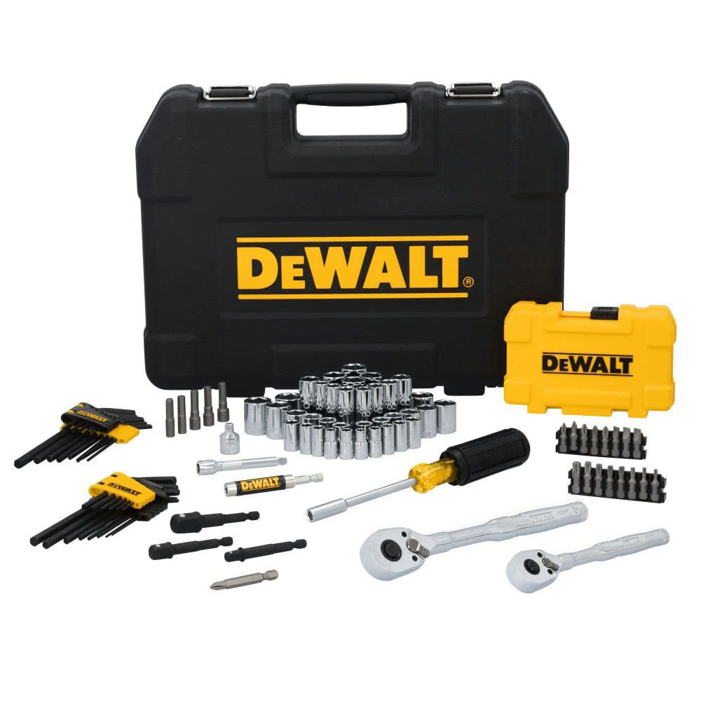 DeWalt DWMT45410 TOUGHSERIES 96-Piece 1/4 in. and 3/8 in. Mechanics Tool Set - Moutools