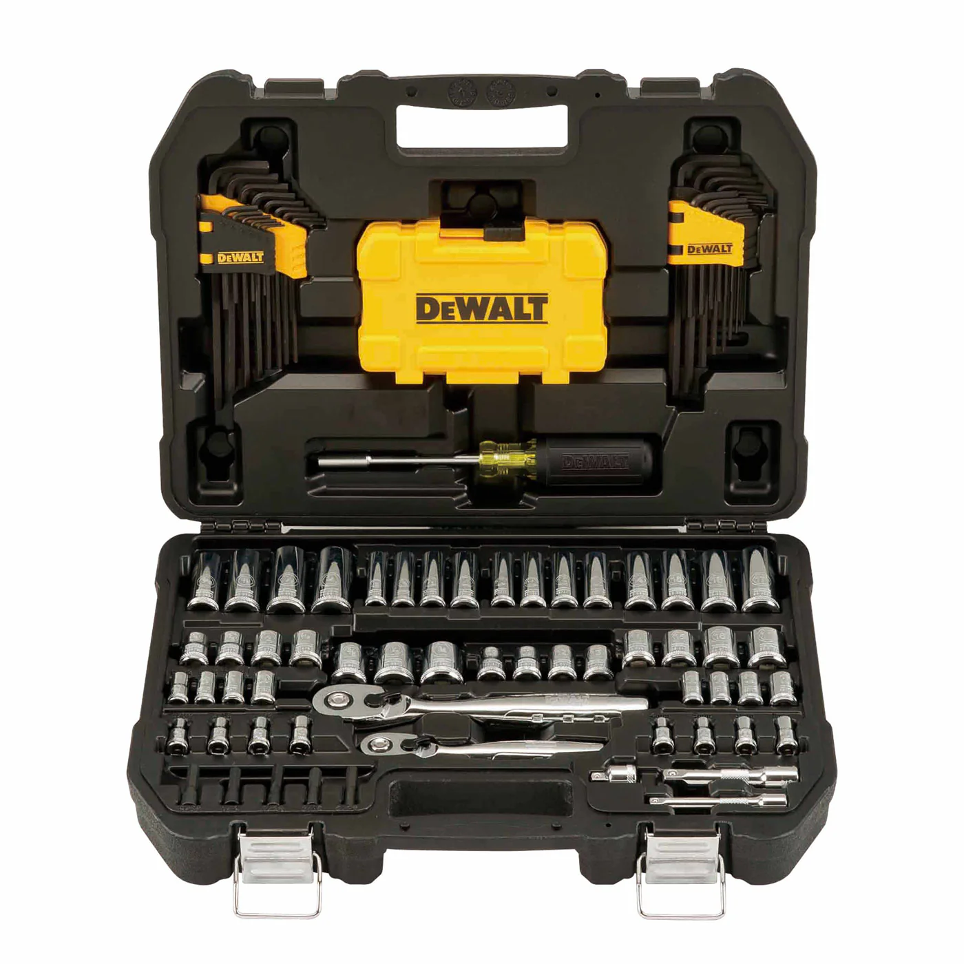 Dewalt DWMT73801 108 Piece Mechanics Hand Tool Set with Case - Moutools