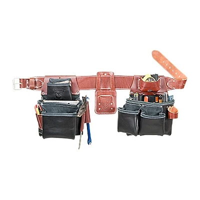 Occidental Leather B5080DB-XL Black Pro Framer Tool Bag Set (XL) - Moutools