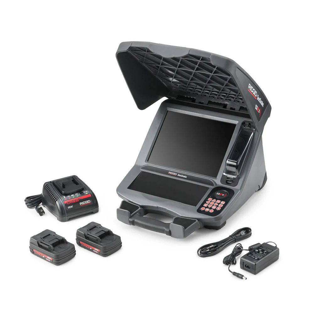 RIDGID 57288 CS12x SeeSnake Digital Recording Monitor Kit with Wi-Fi - Moutools