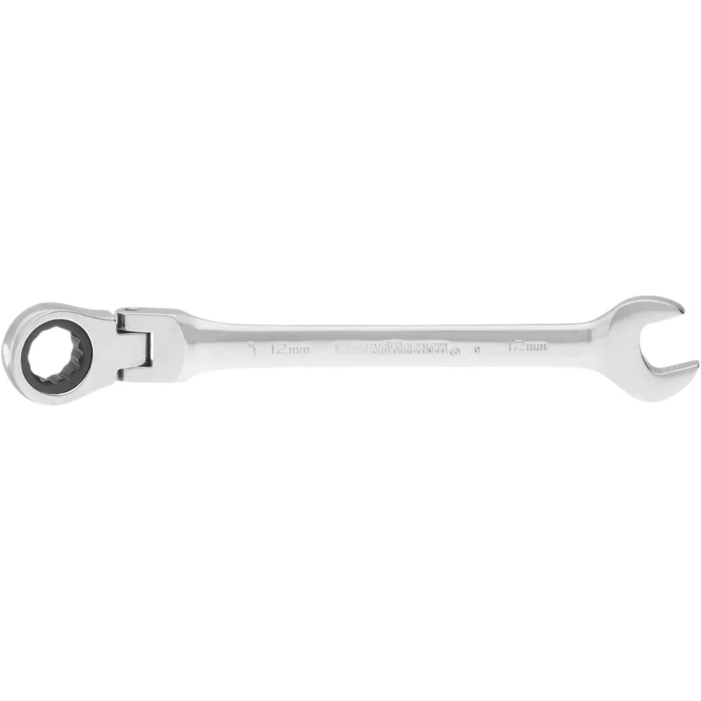 GearWrench 9912D 12mm Flex Head Combination Ratcheting Wrench - Moutools