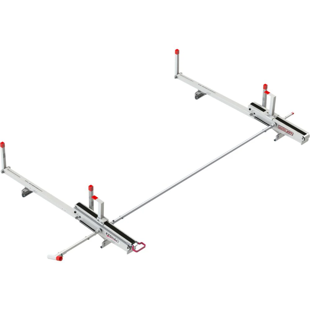 WeatherGuard 2291-3-01 EZGLIDE2™ Drop-down Ladder Rack, Extended, Mid/High-Roof - Moutools