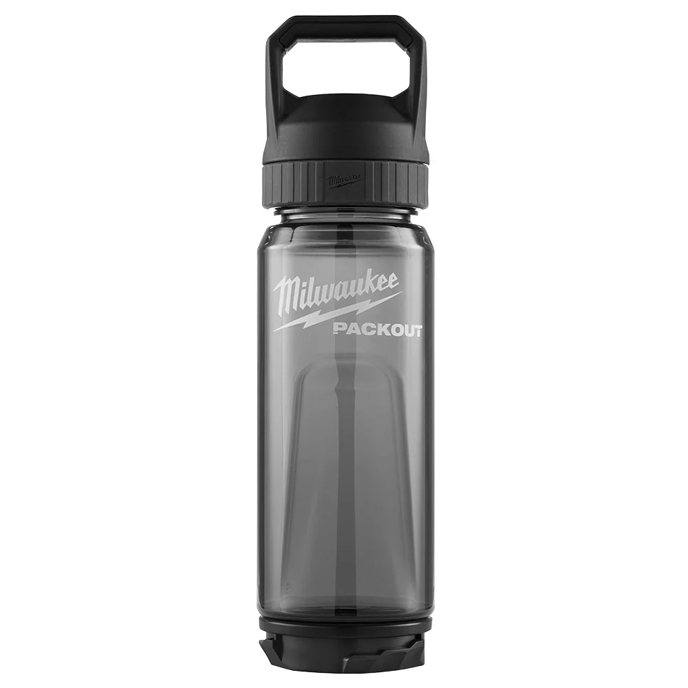Milwaukee 48-22-8371B PACKOUT 25oz Bottle with Chug Lid - Black - Moutools