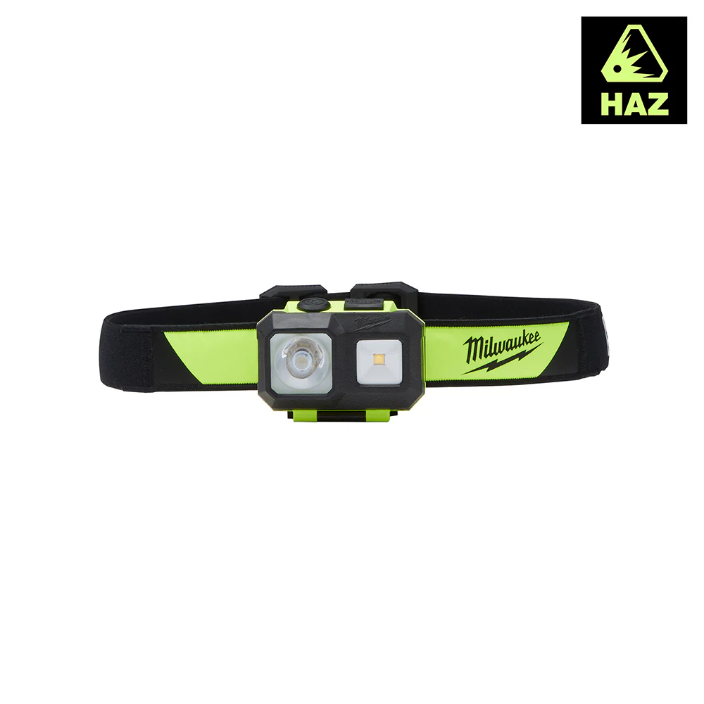 Milwaukee 2004HZL Intrinsically Safe C I, II, III / D 1 Spot/Flood Headlamp - Moutools