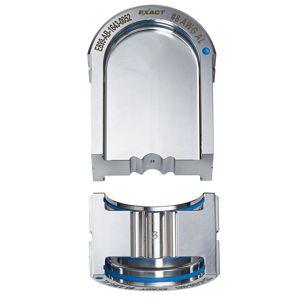 Milwaukee 49-12-U008 EXACT™ #8 Aluminum 12T U-Style Die - Moutools