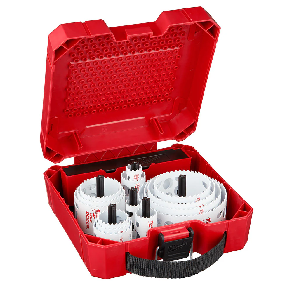 Milwaukee 49-22-4105 19-Piece Master Electrician's Hole Dozer Hole Saw Kit - Moutools