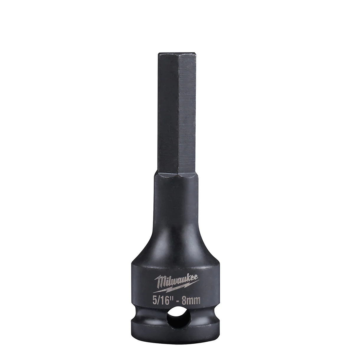 Milwaukee 49-66-5151 SHOCKWAVE™ Lineman's 3/8 in. Drive 5/16 in. - 8mm Hex Bit Socket - Moutools