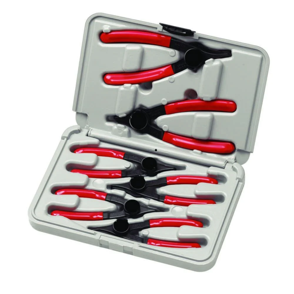 GearWrench 3859D 6 Pc. Cam-Lock Style Convertible Snap Ring Plier Set - Moutools