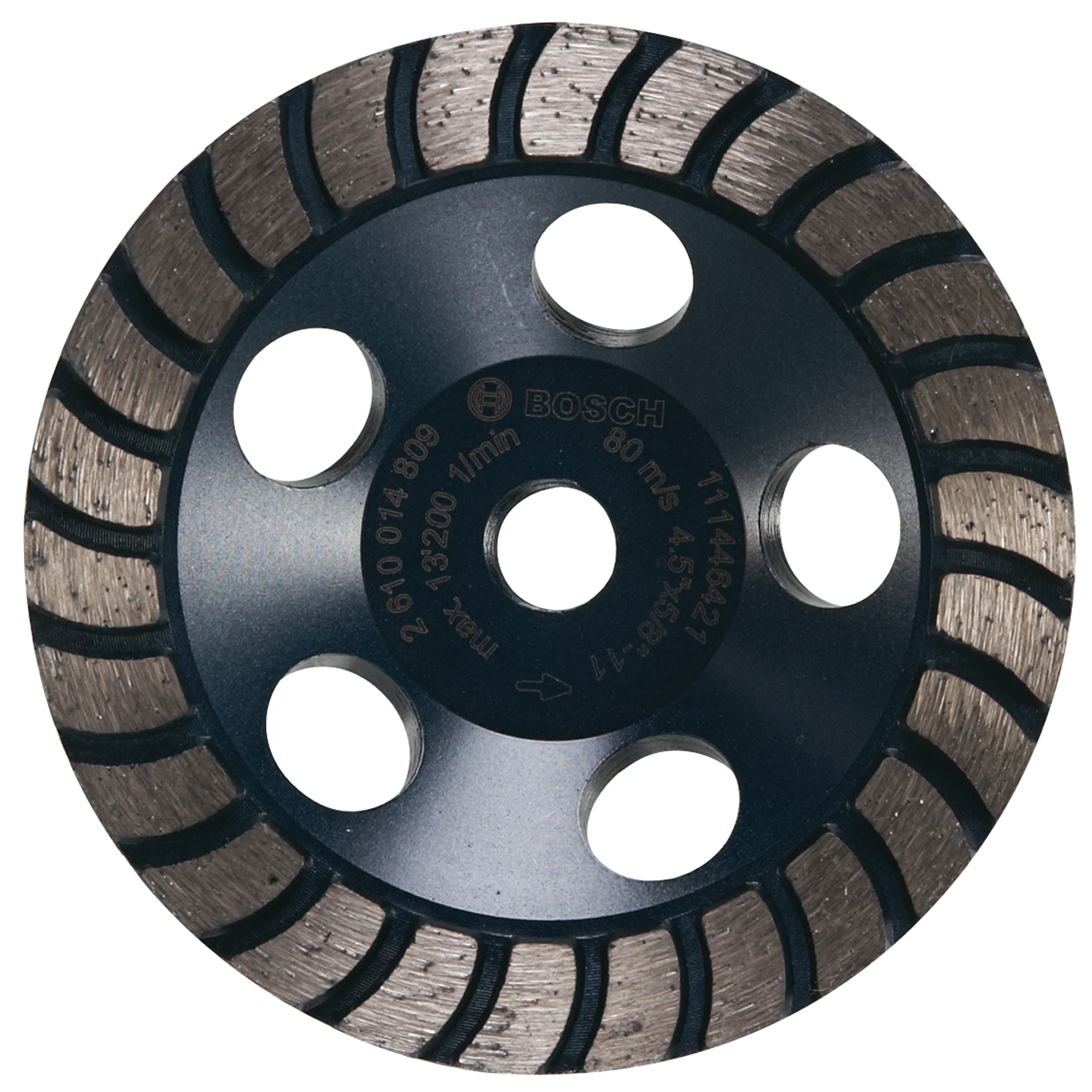 Bosch DC4530HD 4-1/2 In. Turbo Row Diamond Cup Wheel - Moutools