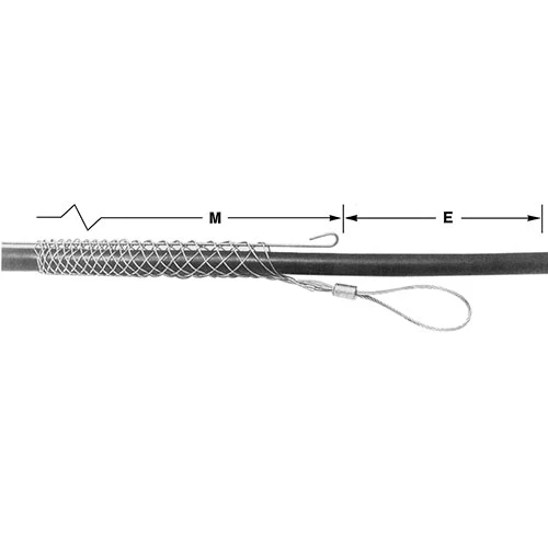 Condux 08642964 Slack Grip - Split Mesh Rod Closing, 3.50-3.99-24 12000 lbs - Moutools