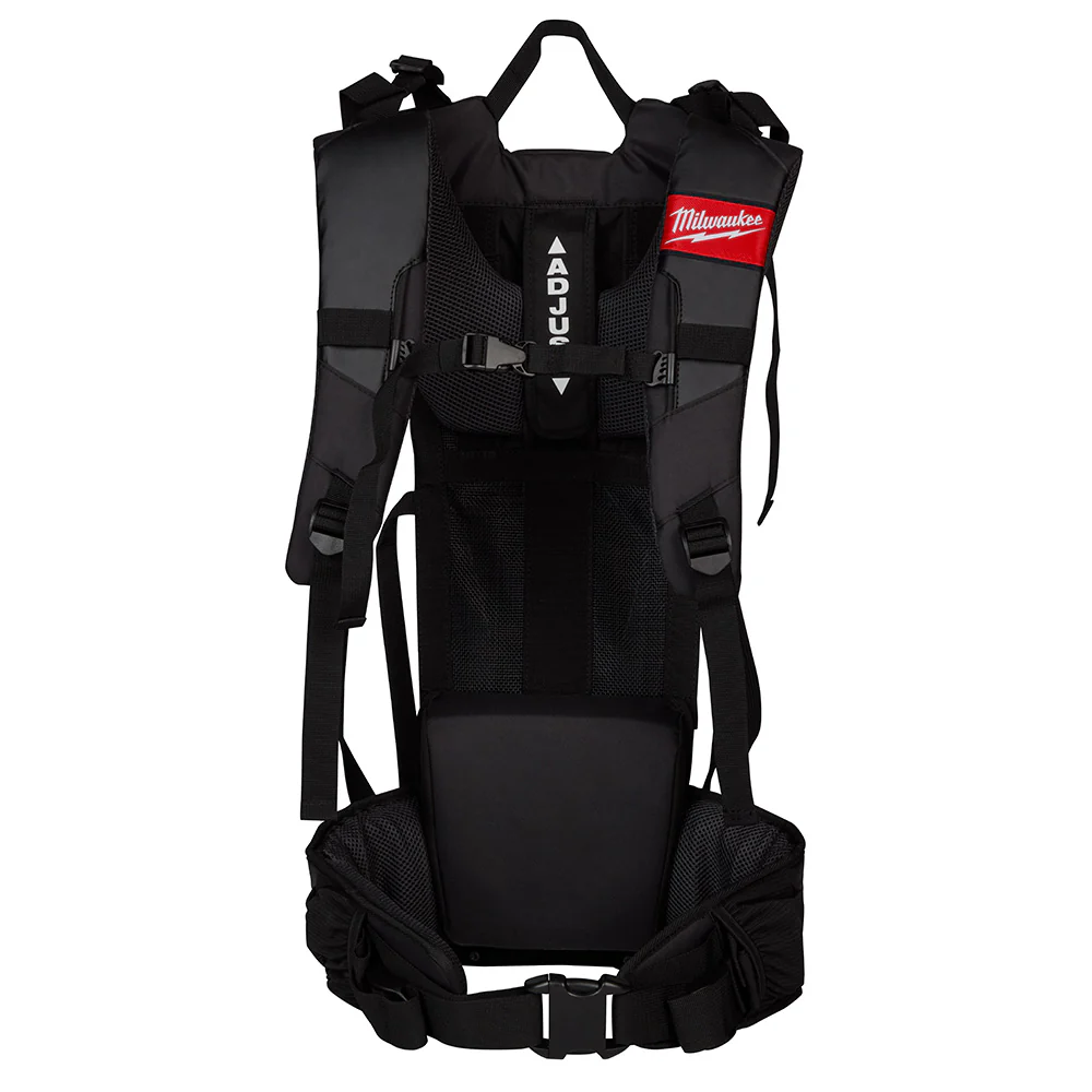 Milwaukee 3700 Backpack Concrete Vibrator Backpack Harness - Moutools