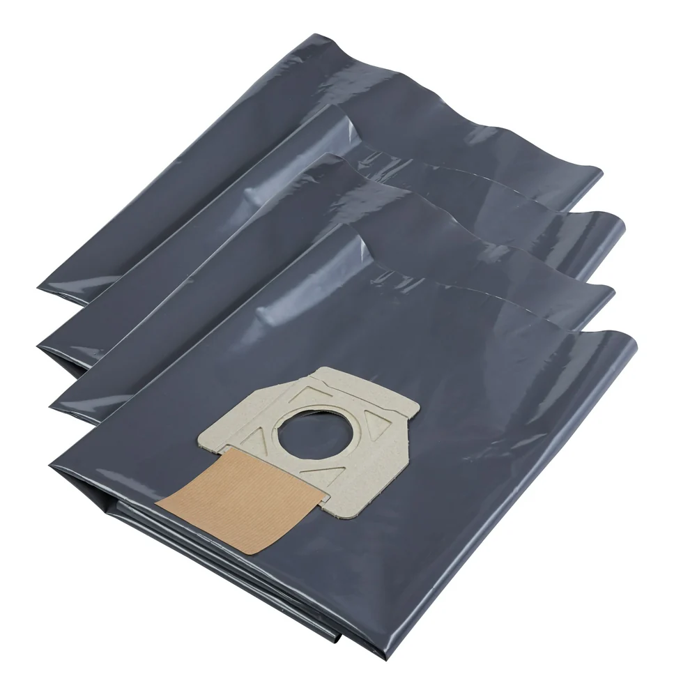 Milwaukee 49-90-1954 Plastic Dust Bag for 8 Gallon Dust Extractor, 5 Pack - Moutools