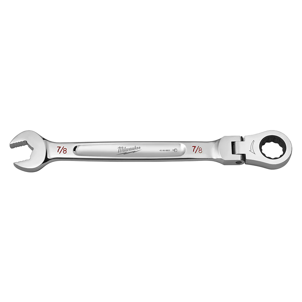 Milwaukee 45-96-9820 7/8in. Flex Head Combination Wrench - Moutools