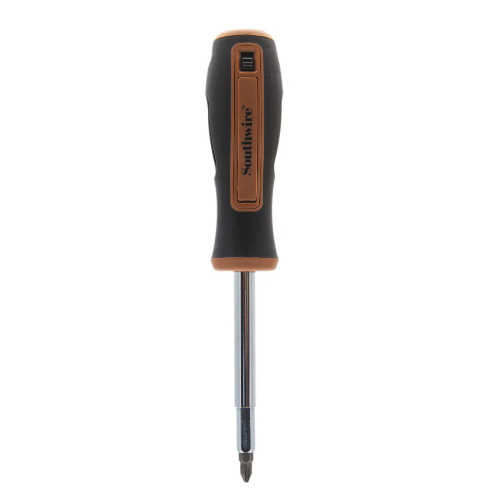 Southwire SDWS Multi-Bit Screwdriver with Wire Stripper - Moutools