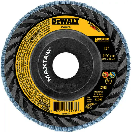 DeWalt DWA8356HTR 4-1/2