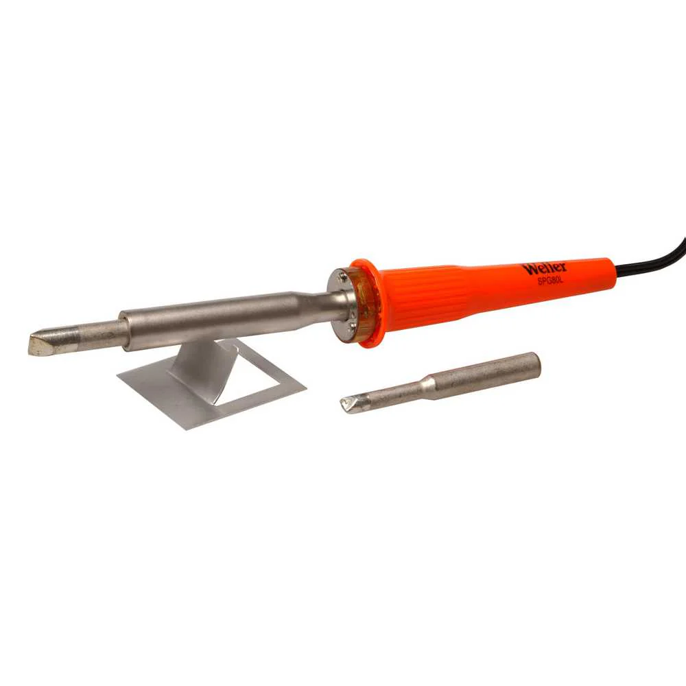 Weller SPG80L Solder Iron, Stained Glass, Lighted, 80W, 120V - Moutools