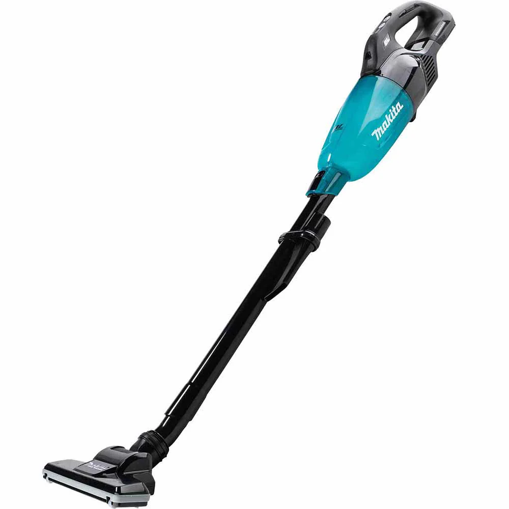 Makita XLC09ZB 18V LXT Lithium-ion Compact Brushless Cordless 4-Speed Vacuum, w/ Push Button (Tool Only) - Moutools