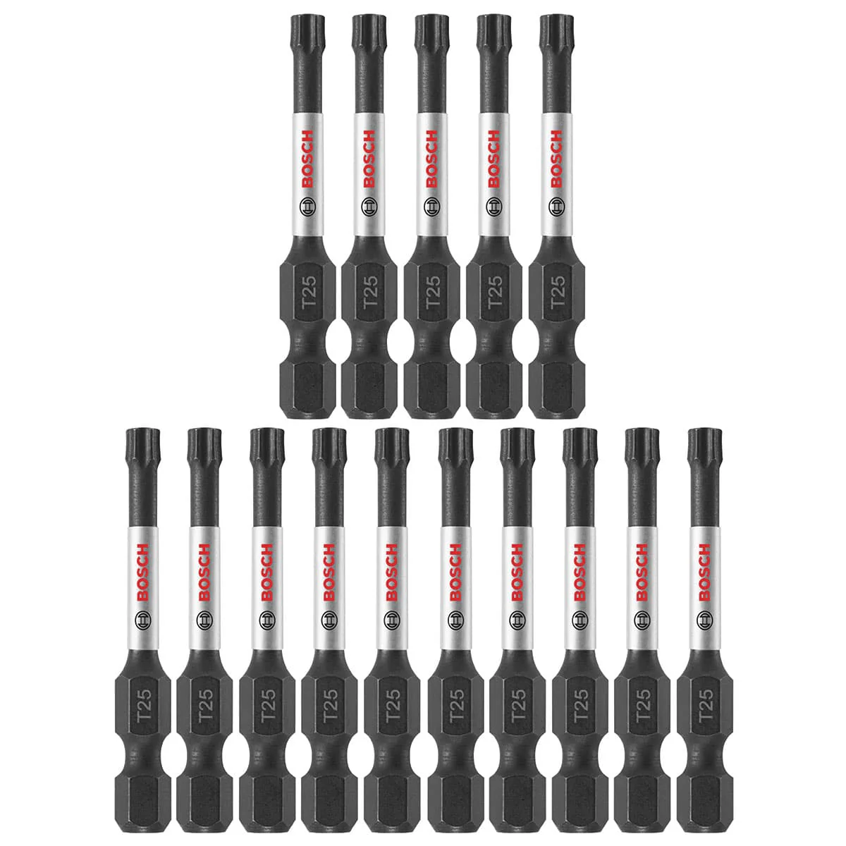 Bosch ITT25215 15 pc. Impact Tough 2 In. Torx #25 Power Bits - Moutools