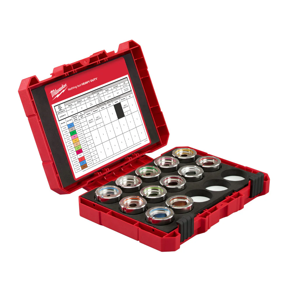 Milwaukee 49-16-KITA #8 - 350 MCM Aluminum U Style Die Kit - Moutools