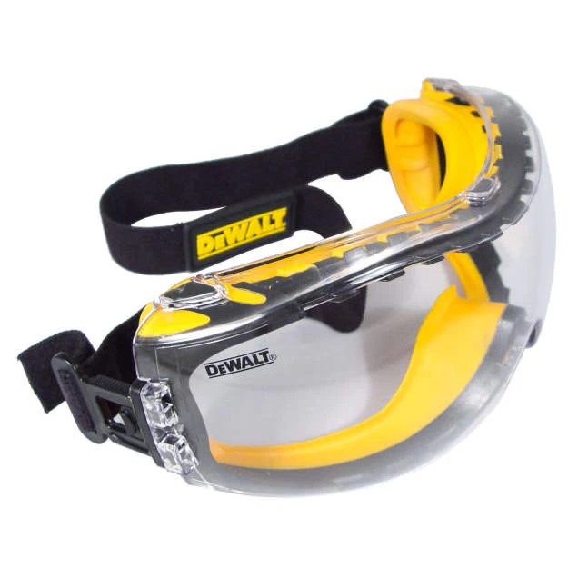 Dewalt DPG82-11 DPG82 Concealer Safety Goggle - Clear Anti-Fog Lens - Moutools