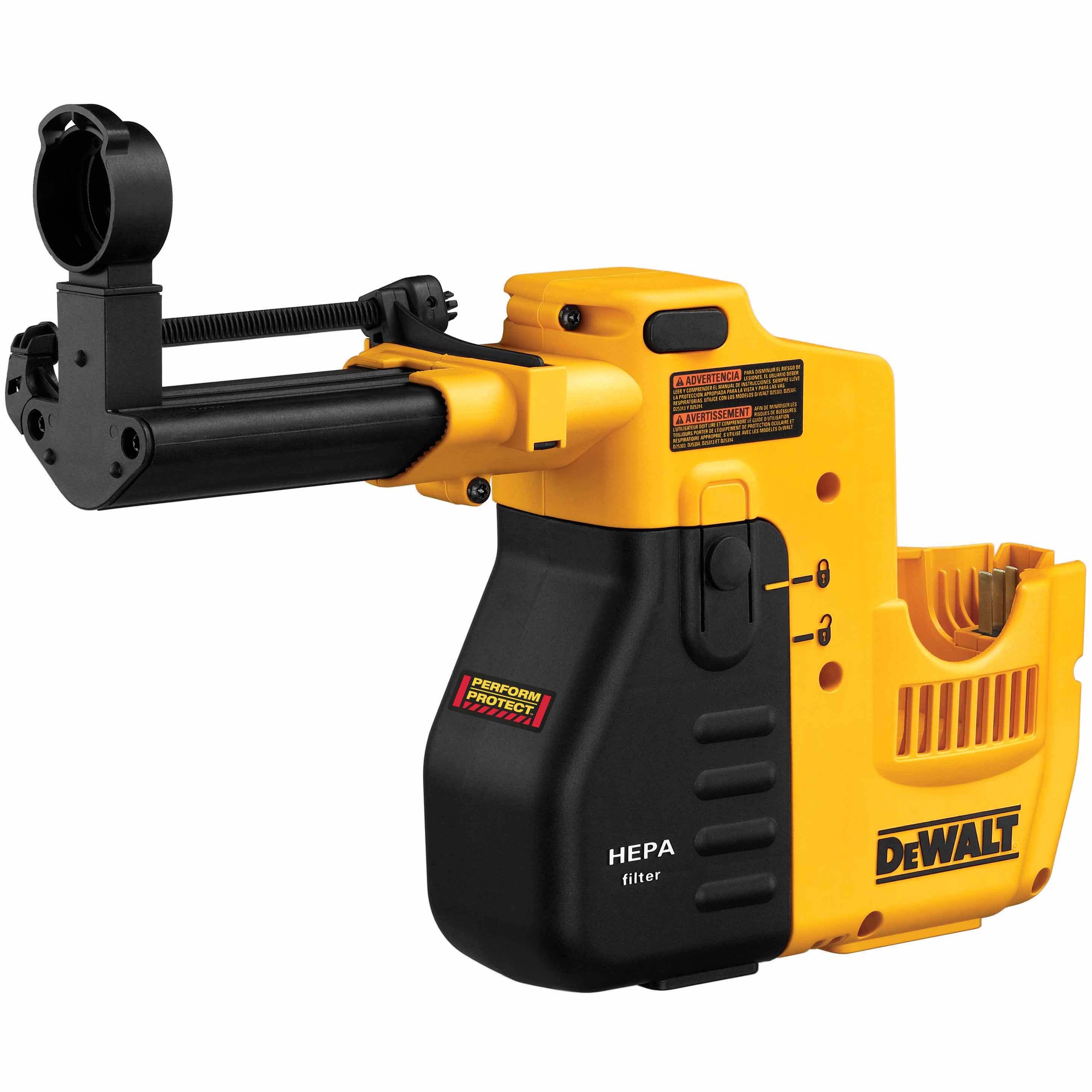 DeWalt D25300DH Dust Extraction for L-Shape SDS Hammer - Moutools