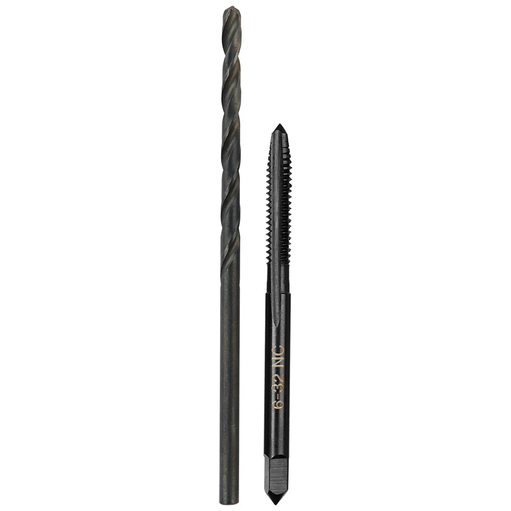 Milwaukee 49-57-5515 6-32 NC Straight Flute Plug Tap & #36 Drill Bit - Moutools