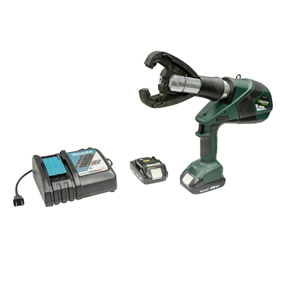Greenlee EK425PLXK11 EK425 PLX 6 Ton, Kearney Profile Crimper, 2.0Ah Battery, 120V Charger - Moutools
