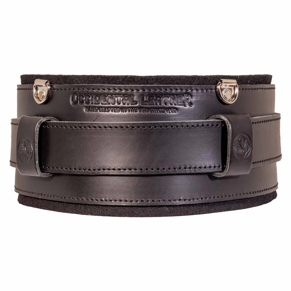 Occidental Leather B5135 LG Stronghold Belt System - Black - Moutools