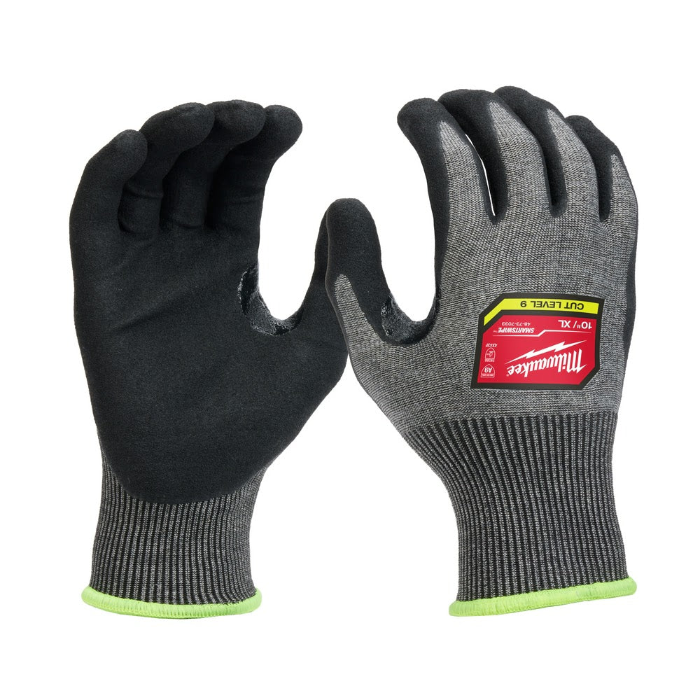 Milwaukee 48-73-7033 Cut Level 9 High-Dexterity Nitrile Dipped Gloves - XL - Moutools