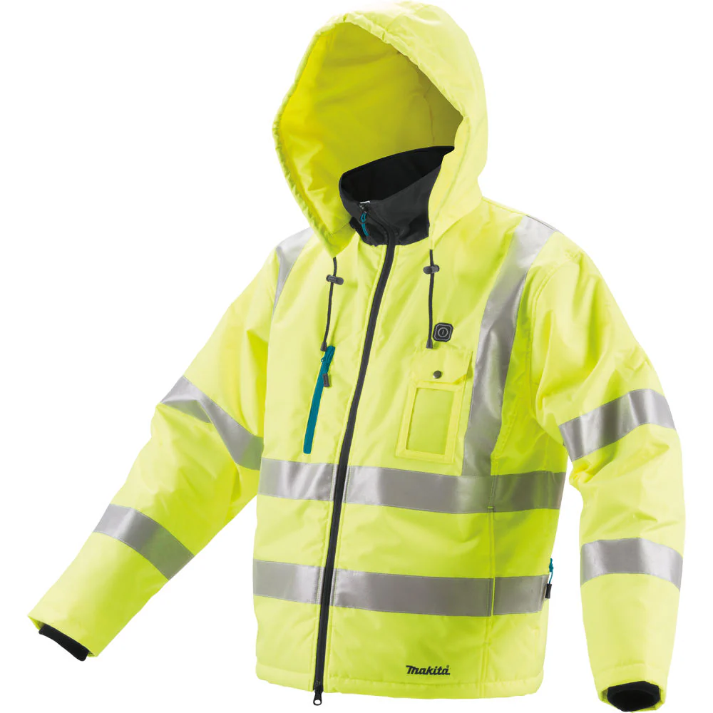 Makita DCJ206Z2XL 18V LXT Cordless High Visibility Heated Jacket (2XL) - Moutools