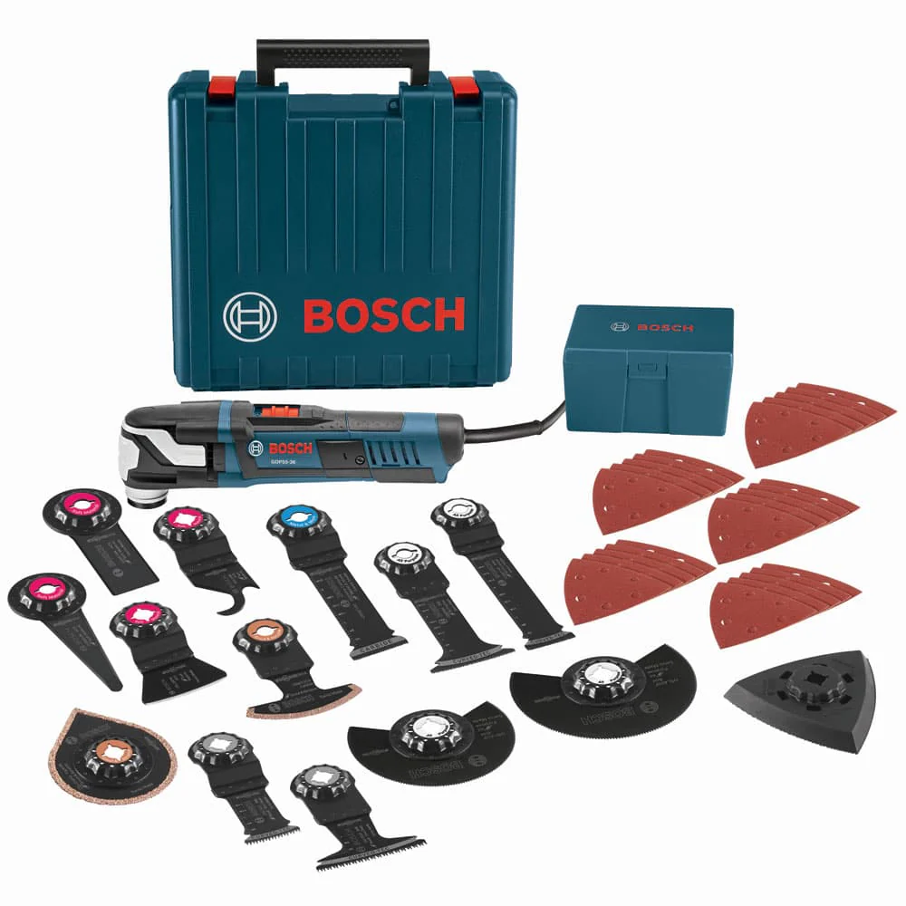 Bosch GOP55-36C2 40 Piece StarlockMax Oscillating Multi-Tool Kit - Moutools