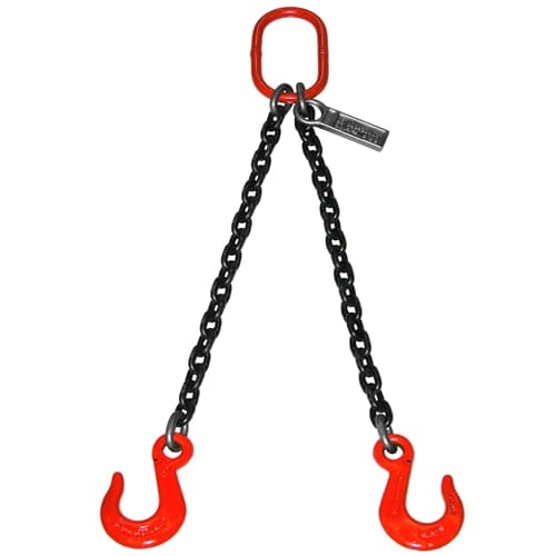 Lift All 78DOSW8X6 Sling Chain, Double Oblong Hook, 7/8x6 - Moutools