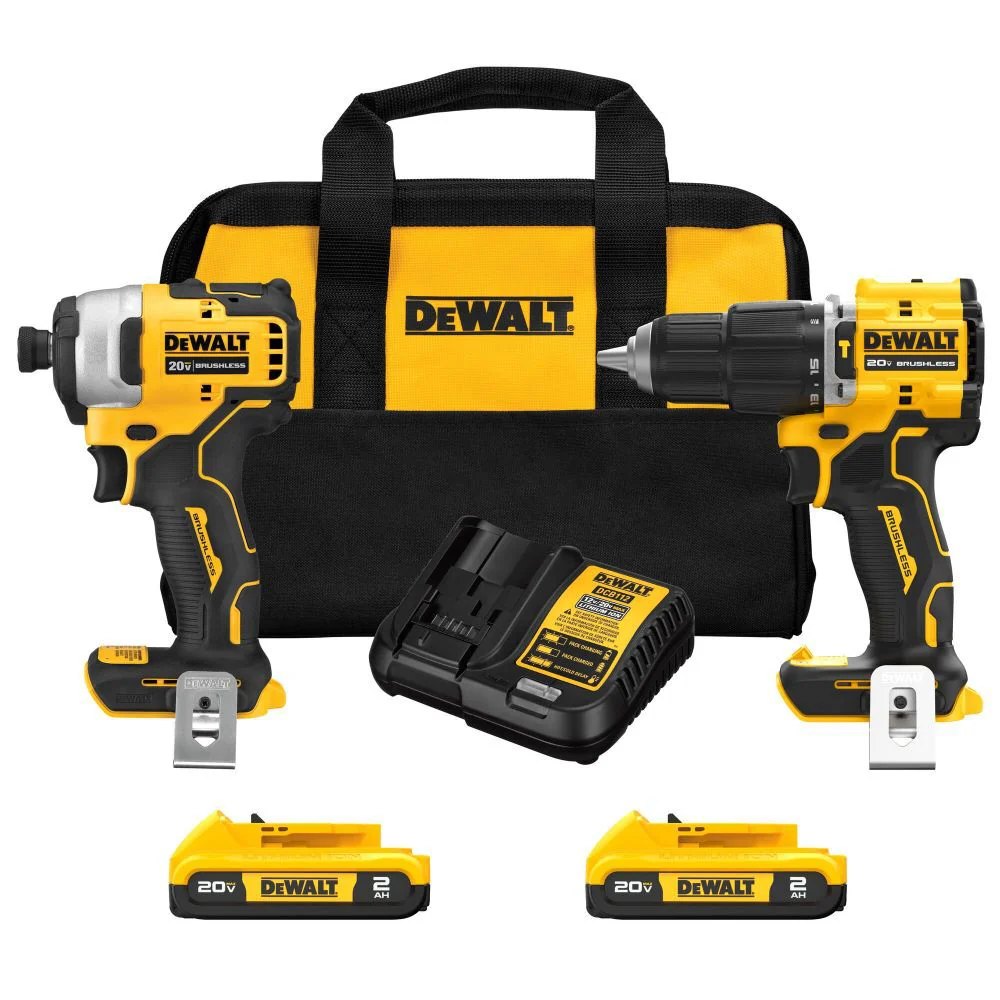 DeWalt DCK226D2 Atomic 20V MAX Cordless Brushless 2 Tool Combo Kit - Moutools