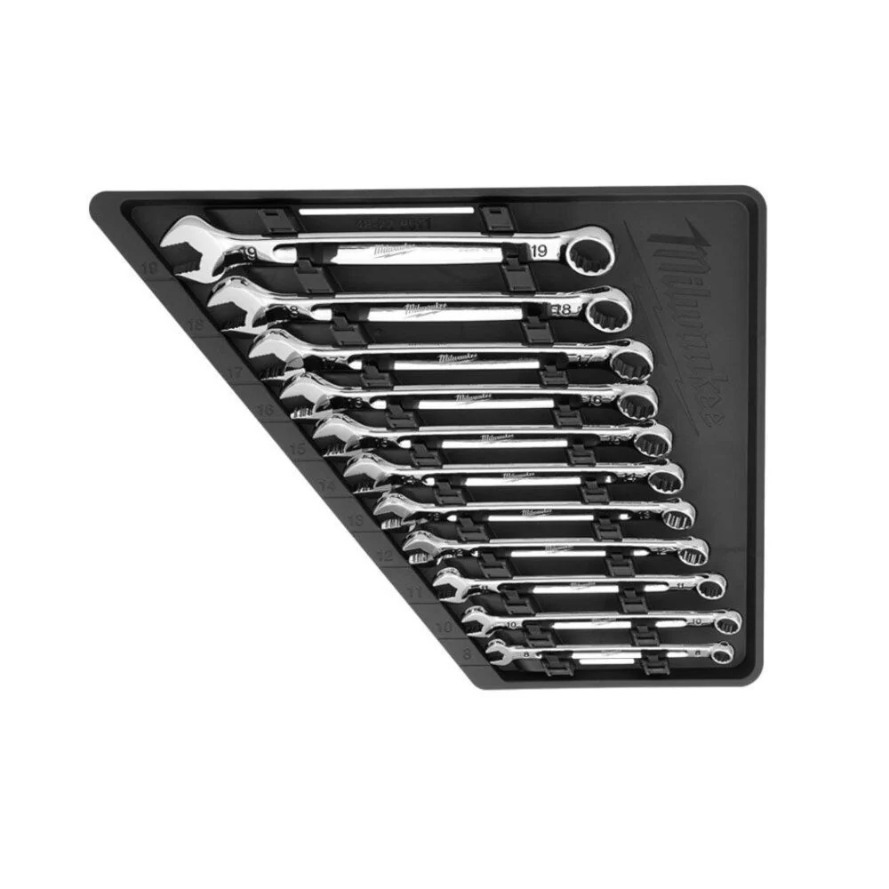 Milwaukee 48-22-9511 11pc Metric Combination Wrench Set - Moutools