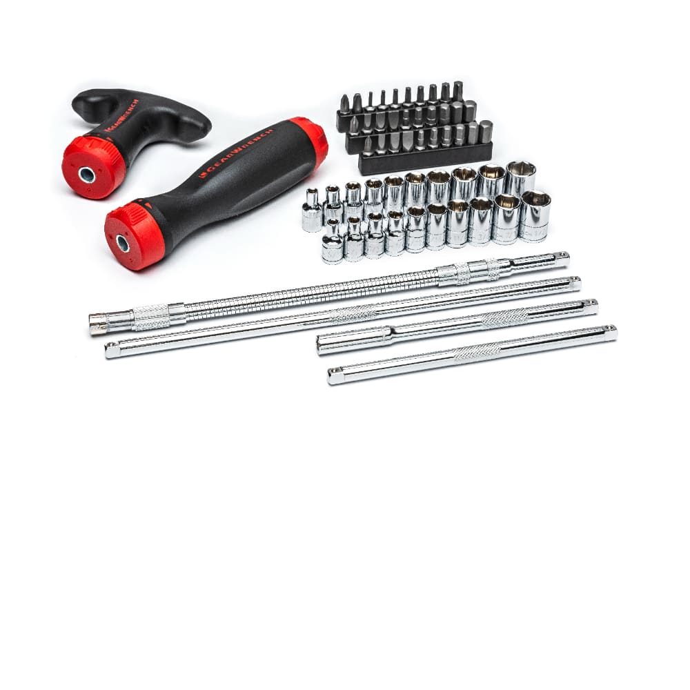 GearWrench 82779 56 Pc. Ratcheting GearDriver Screwdriver Set - Moutools