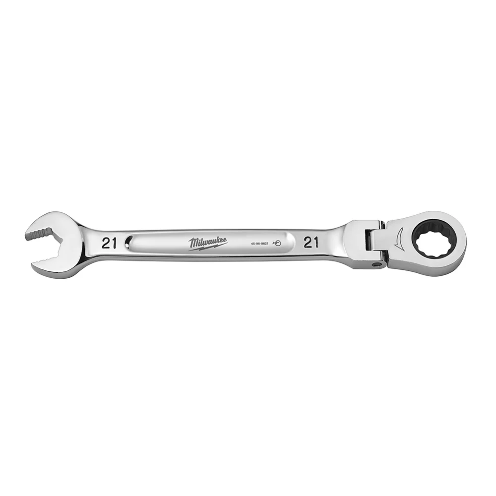 Milwaukee 45-96-9621 21mm Flex Head Combination Wrench - Moutools