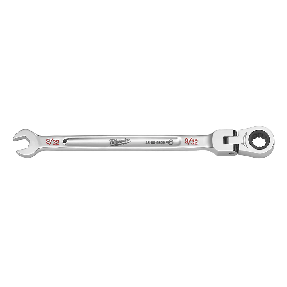 Milwaukee 45-96-9809 9/32in. Flex Head Combination Wrench - Moutools