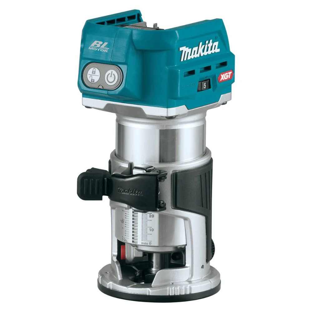 Makita GTR01Z 40V max XGT Brushless Cordless Compact Router, Tool Only - Moutools
