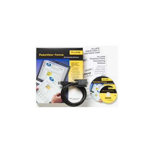Fluke FVF-SC4 FlukeView Forms Software w/Cable for 8845/8846 - Moutools